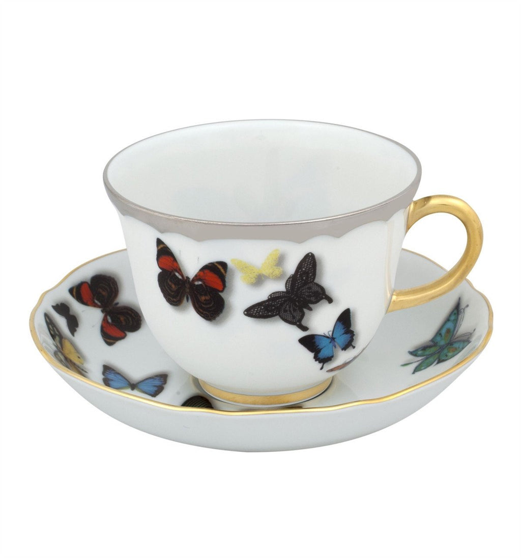 Butterfly Parade Teacup & Saucer