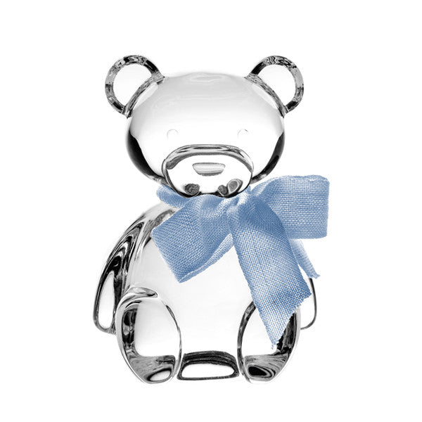 Crystal Teddy Bear in Blue