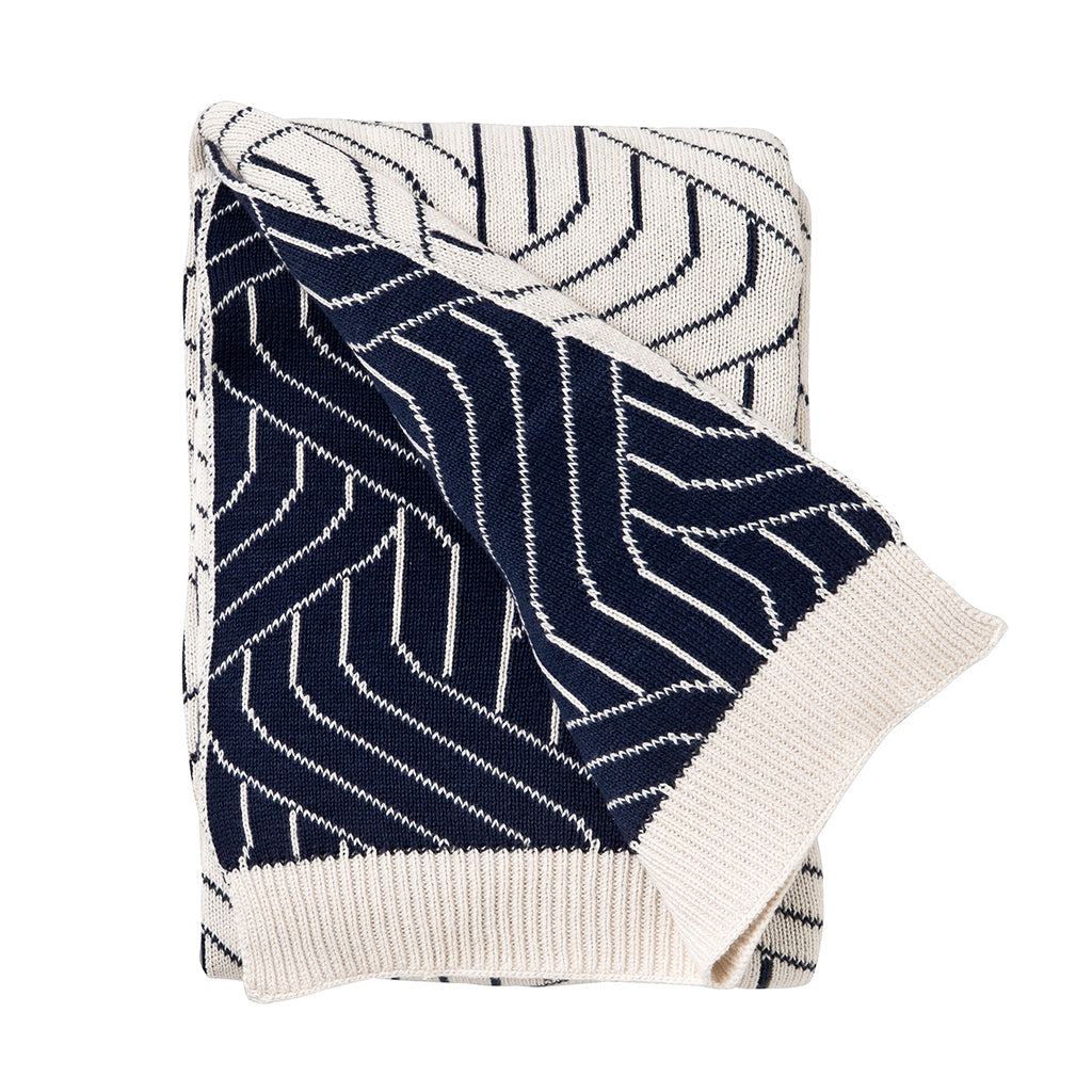 Strada Blanket - Navy