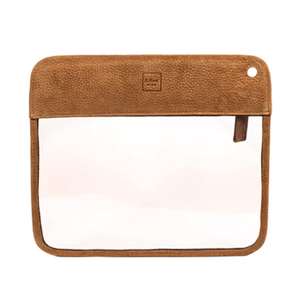 Gold Nubuck Toiletry Bag