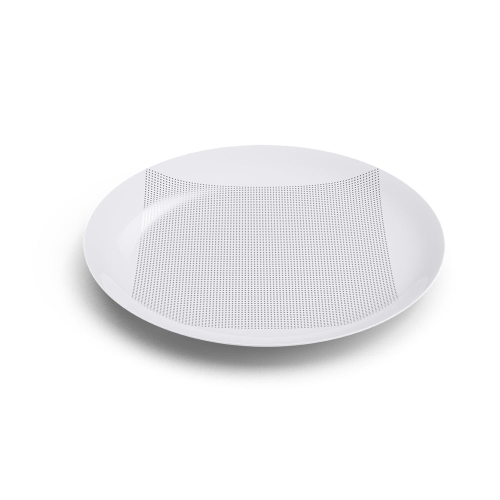 Square Platinum Dessert Plate