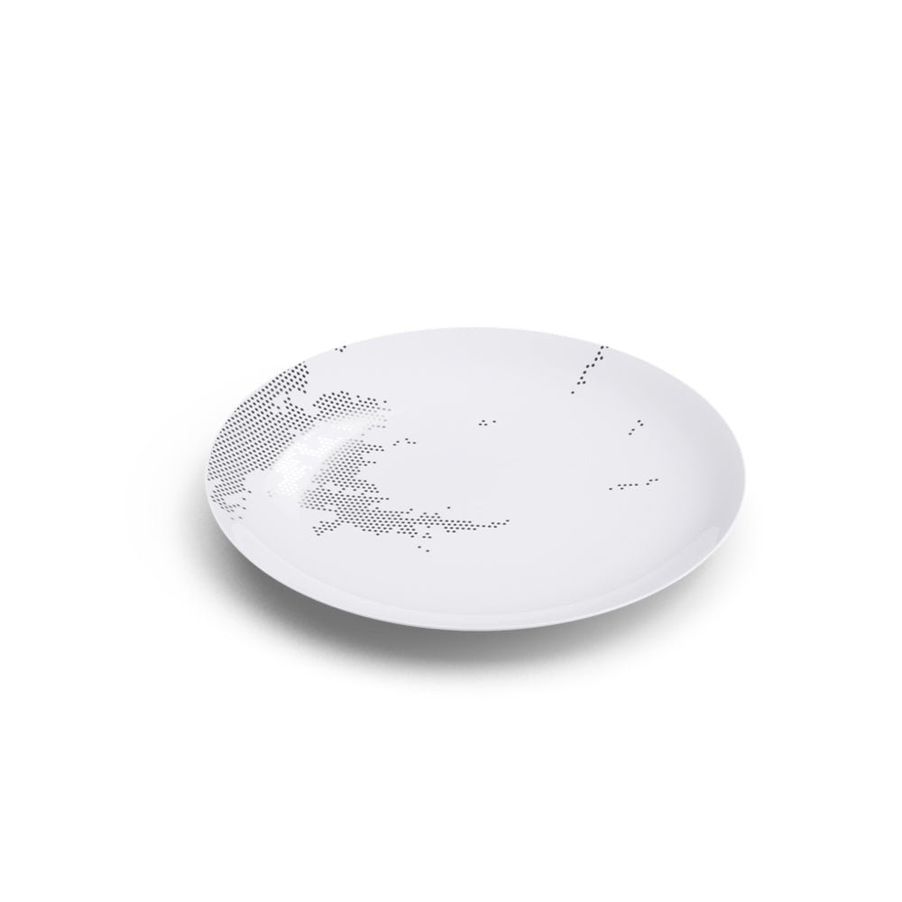 Avant Ici Maintenant Platinum Bread Plate