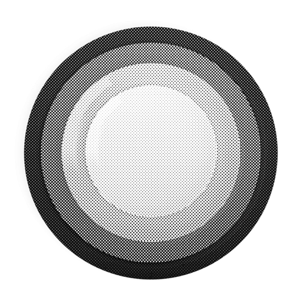 Eye Light Black Dessert Plate v1