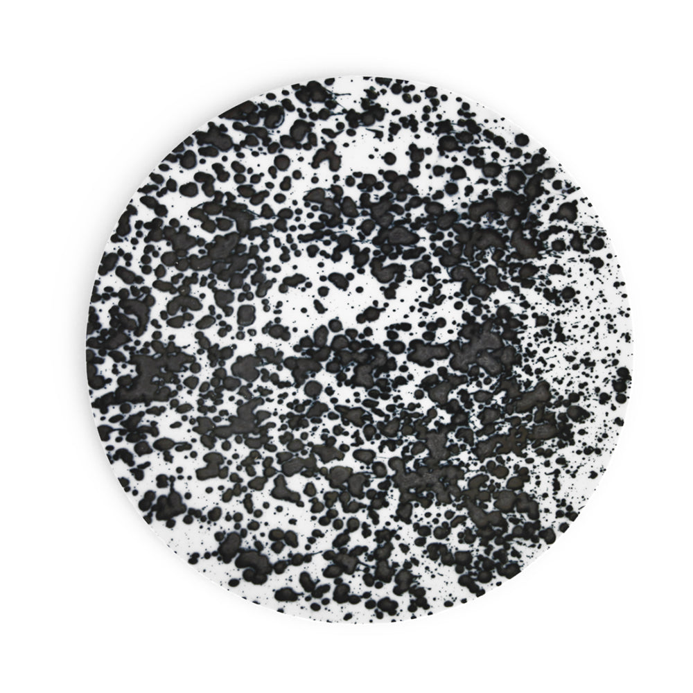 Magma Black Dinner Plate