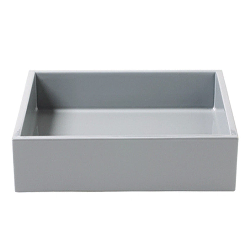Lacquer Tray In Fog
