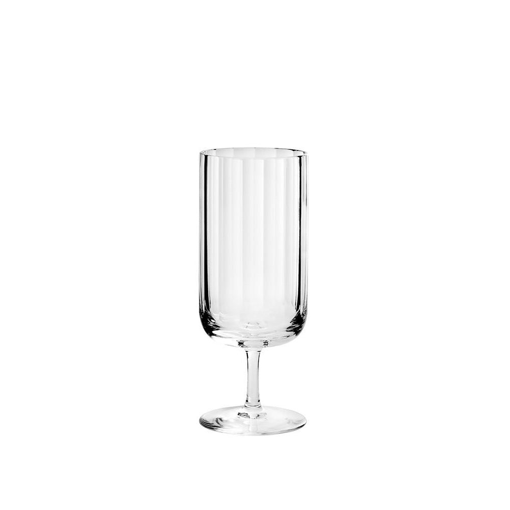 Fluted Water Glass