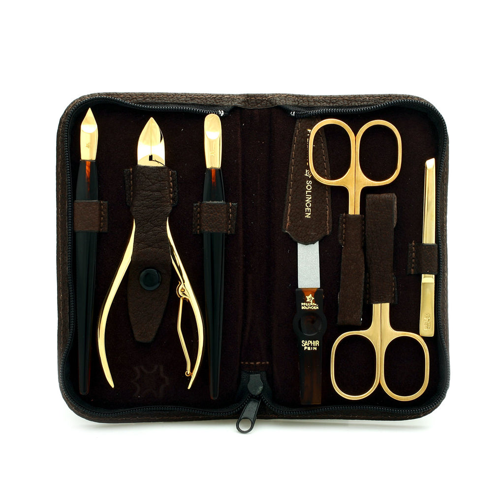 Men's & Women's Gifts : Luxurious Gold-Pleated Pfeilring Manicure set |  Token Collective