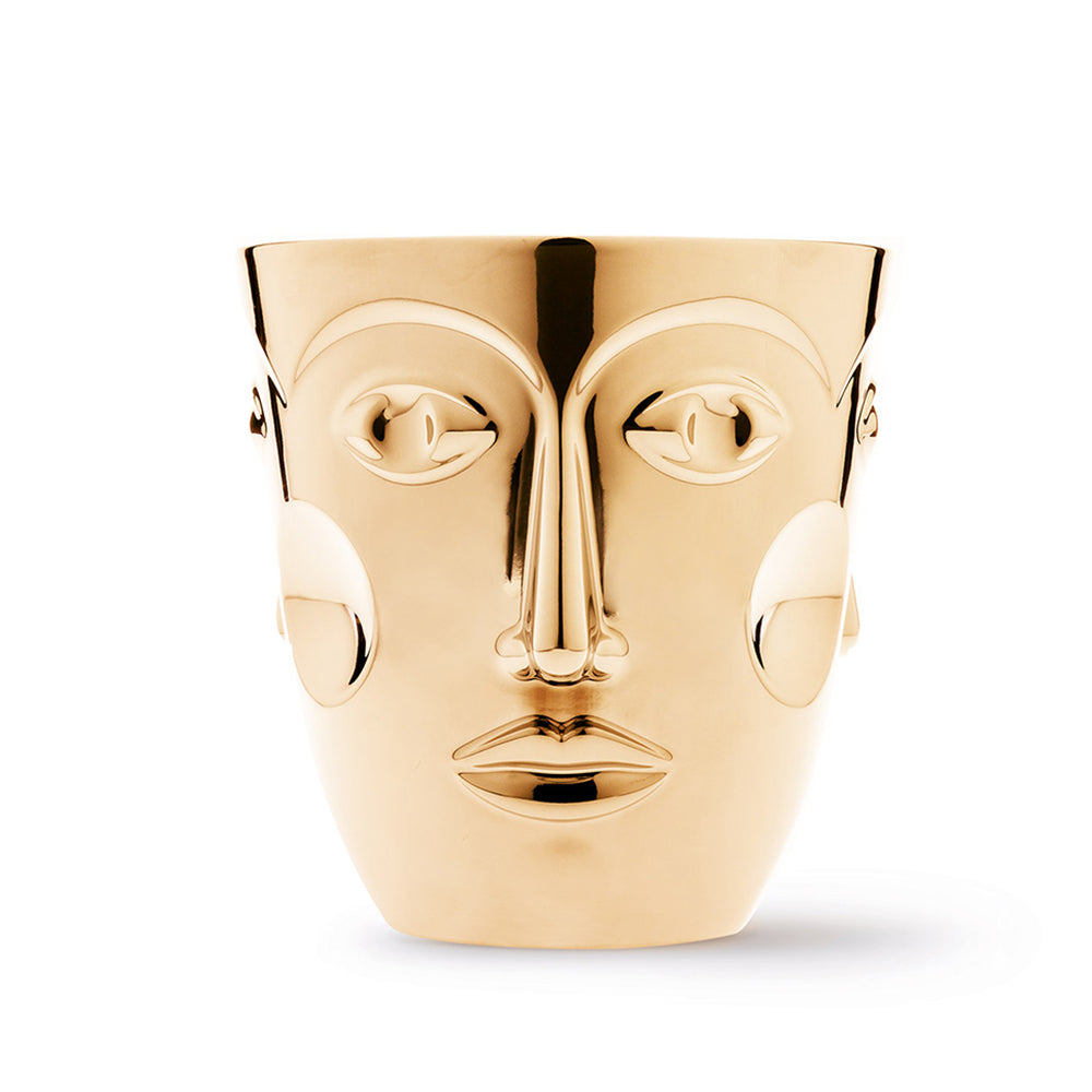 Faces Champagne Cooler - Gold